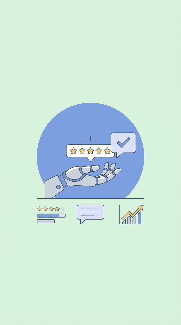 Automated review collection for local businesses